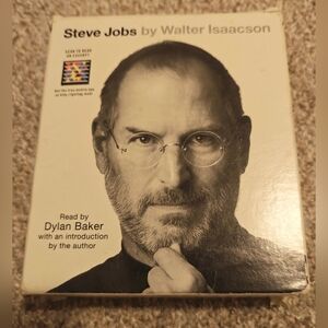 Steve Jobs Biography Audio Book/CDs Read By Dylan Baker 20 CDs